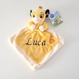 Doudou bébé Simba le roi lion Luca - Attaches And Perles