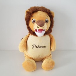 Peluche lion personnalisable