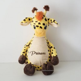 Peluche girafe personnalisable - Attaches And Perles