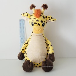 Peluche girafe personnalisable - Attaches And Perles